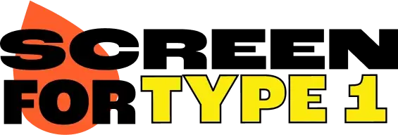 Screen for Type 1 logo