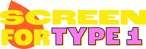 Screen for Type 1 logo
